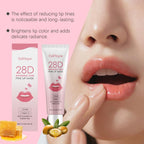 EELHOPE Lip Balm Fade Lip Lines Brightening Lasting Moisturizing Smoothing Skins Improve Lip Gloss Nourishing Pink Lip Mask