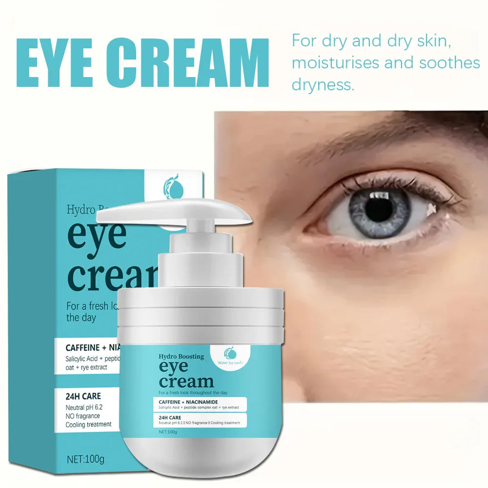 100g Hydrating eye cream: Caffeine + niacin aminosalicylic acid + peptide complex + rye extract