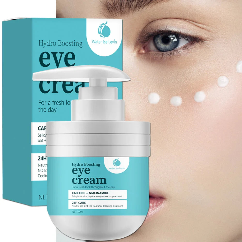 100g Hydrating eye cream: Caffeine + niacin aminosalicylic acid + peptide complex + rye extract