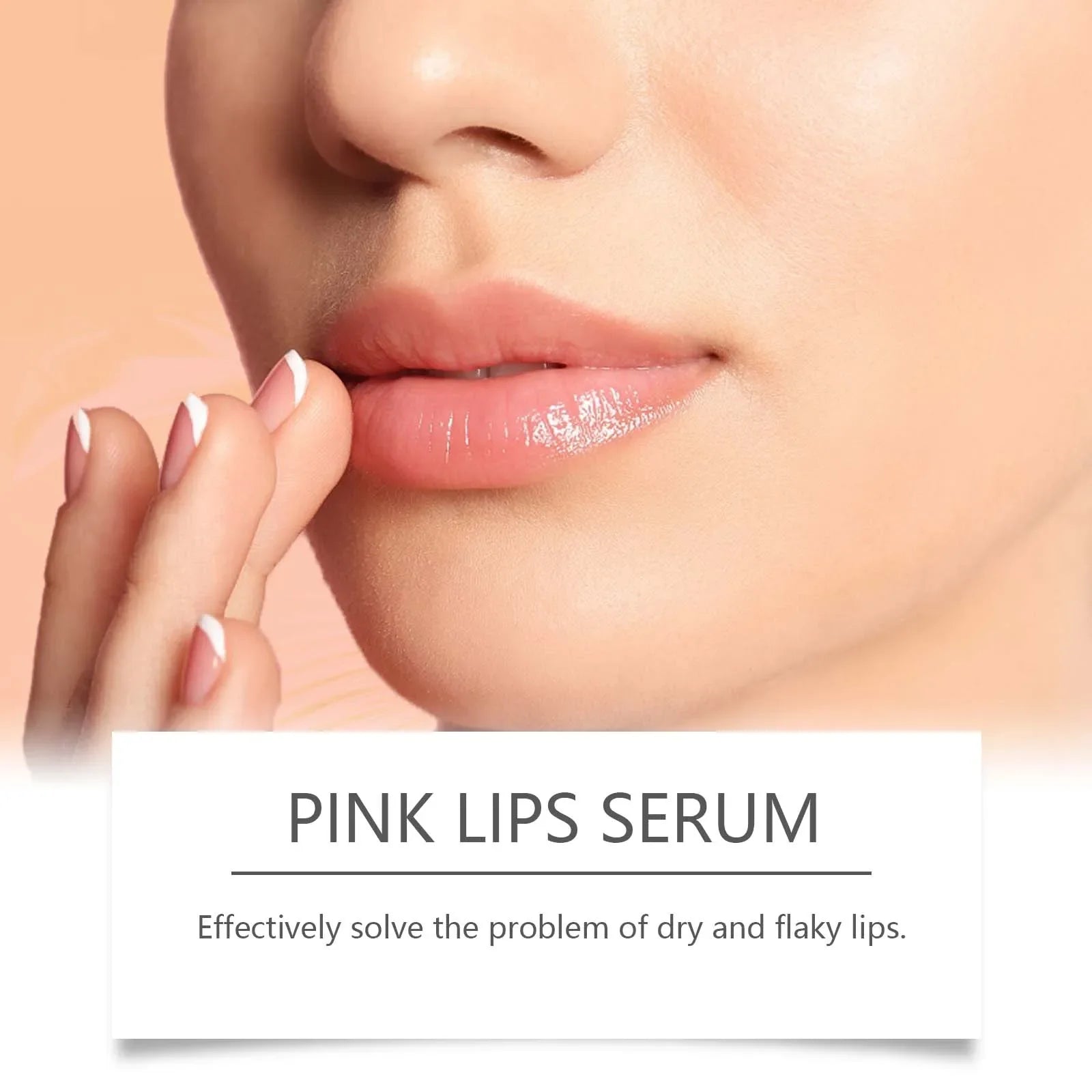 Pink Lip Serum Lightening Pink Lips Darkness Removal Dead Skin Remover Gloss Lip Plumping Dead Skin Remover Lip Exfoliator Serum