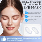 Microneedle Eye Patches Mask Korean Skin Care Hyaluronic Acid 1-5PCS for Anti Wrinkle Aging Dark Circle Eyes Mask Moisturizing