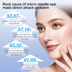 6/8/10 Pairs Microneedle Eye Patches Mask Korean Skin Care Hyaluronic Acid for Anti Wrinkle Aging Dark Circle Eyes Mask