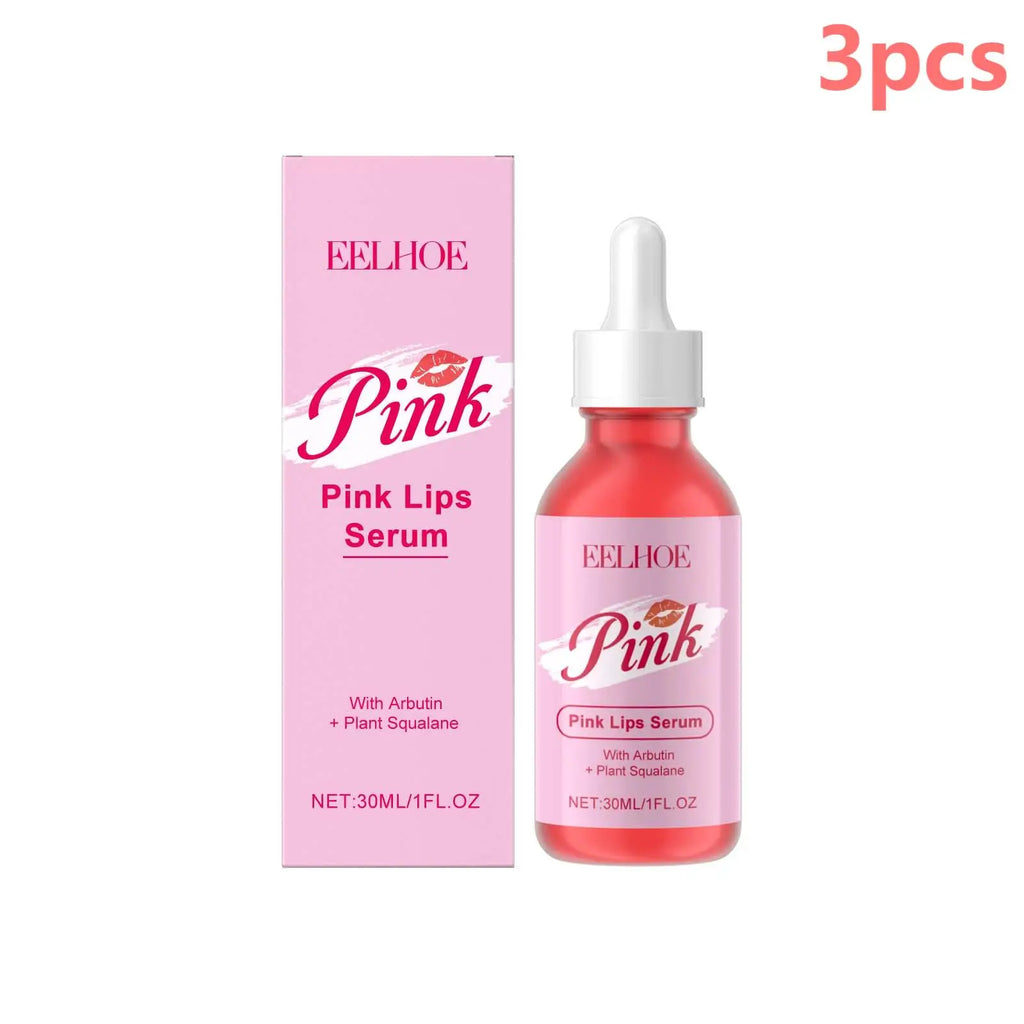 Pink Lip Serum Lightening Pink Lips Darkness Removal Dead Skin Remover Gloss Lip Plumping Dead Skin Remover Lip Exfoliator Serum