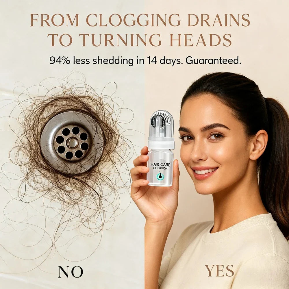 Hair Roller Serum Gentle nourishes the scalp and cares for the softening hair care Daily Care Scalp Serum.