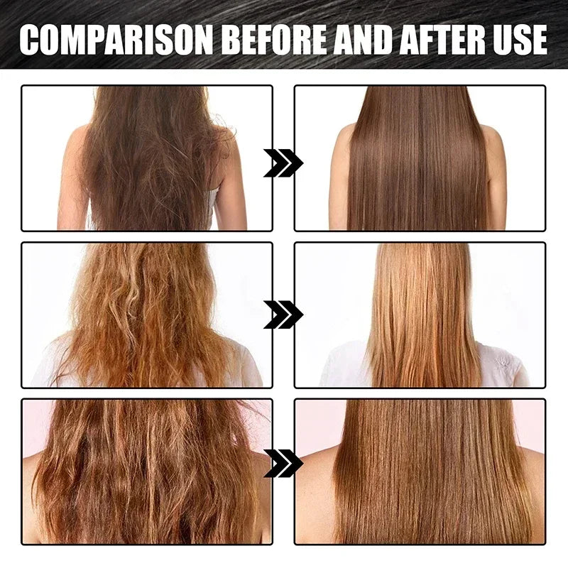 Keratin Hair Mask 5 Seconds Fast Repairing Frizz Dry Hair Anti Rolling Nourish Moisturize Soft Smooth Shiny Conditioners