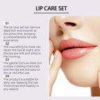 EELHOE Nourishing Lip Care Set Gentle Hydration Deep Moisturizing Anti Drying And Crack Nourishing Lips Soft And Gentle Lips