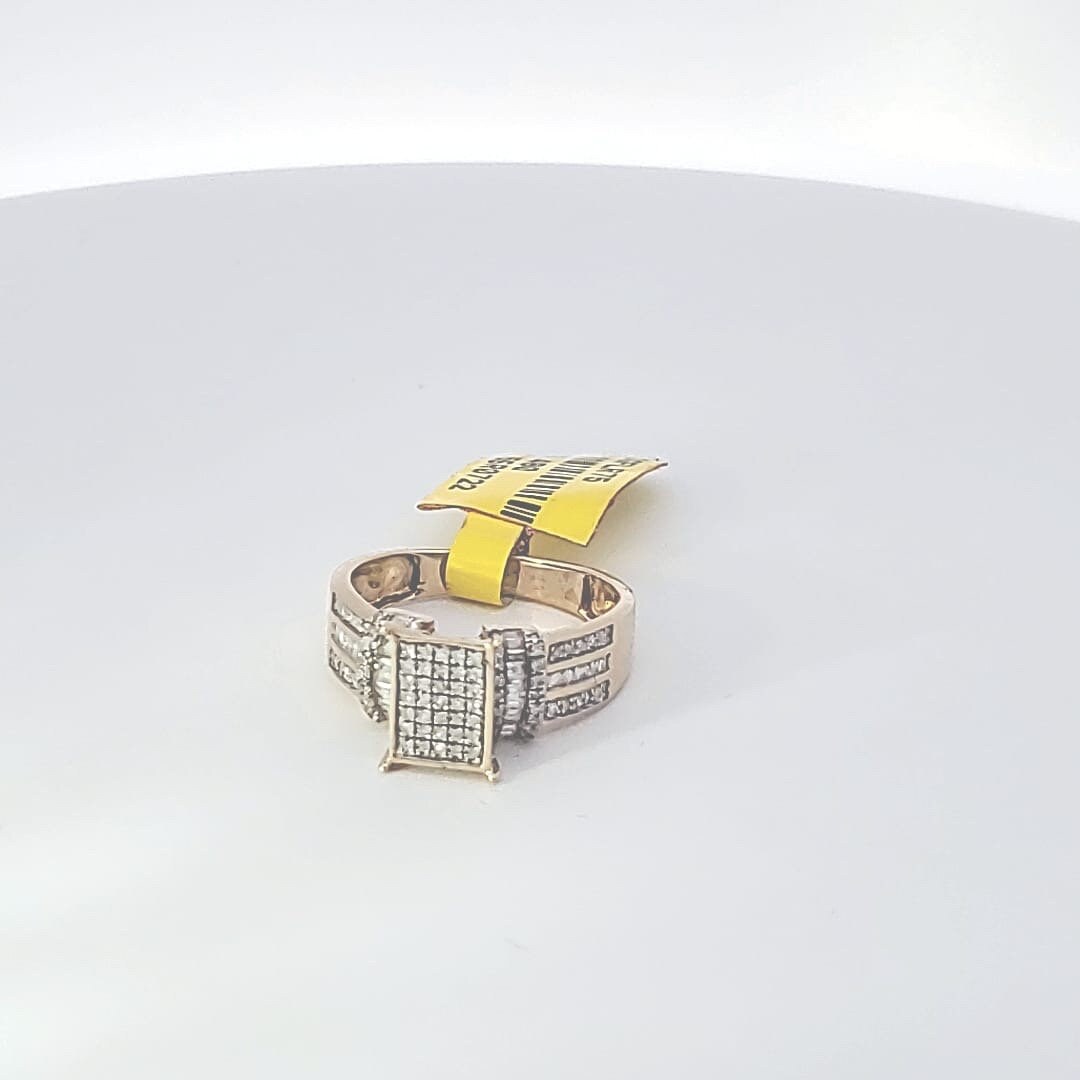 Female Diamond Ring-Gold with Natural Diamonds,14k Solid Yellow Gold Diamond Ring,Natural Diamond Ring in White Gold with Diamond