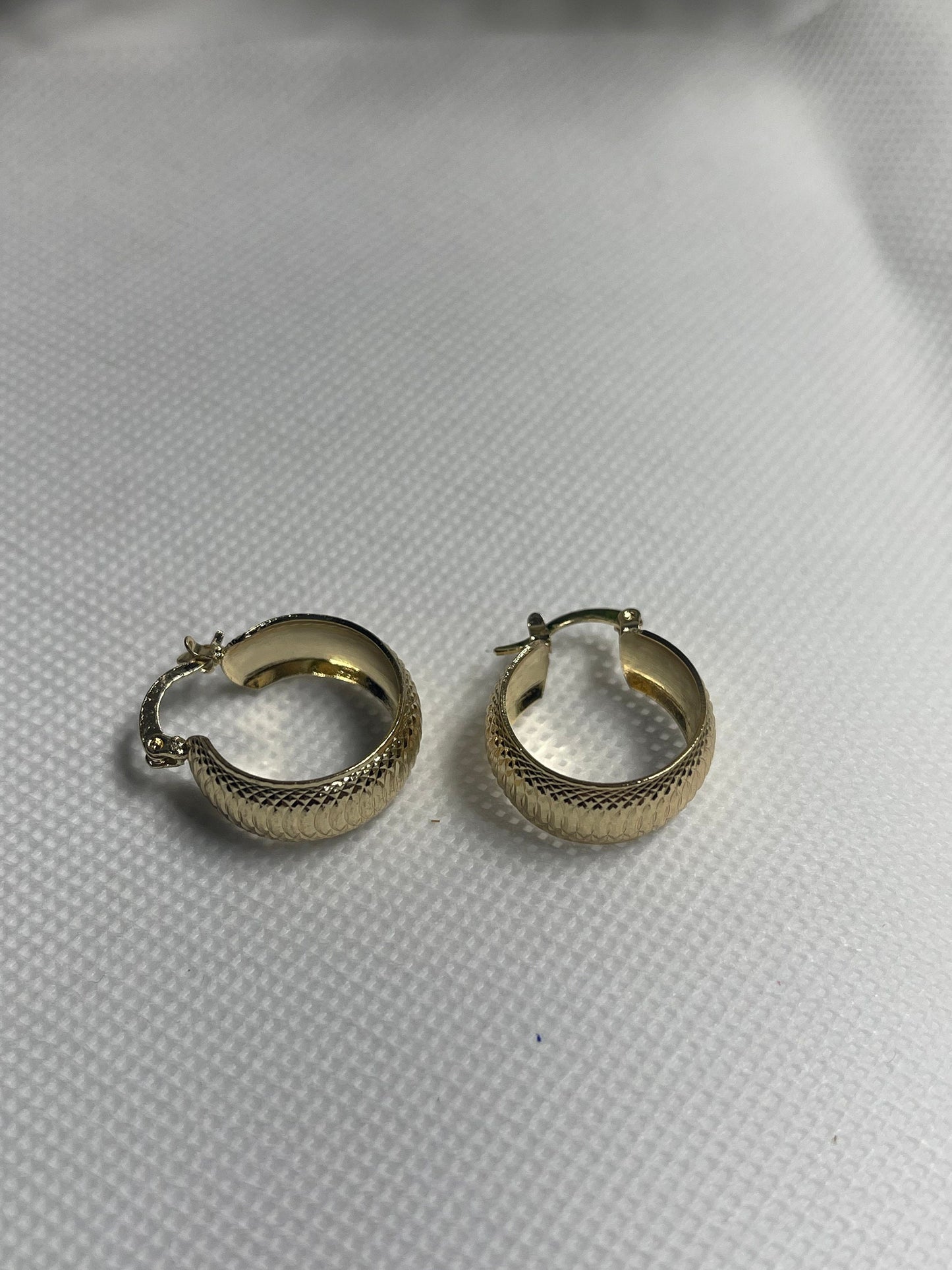 14K Gold Filled Thick Hoops - Gold Thick Hoop Earrings - Simple Thick Hoops