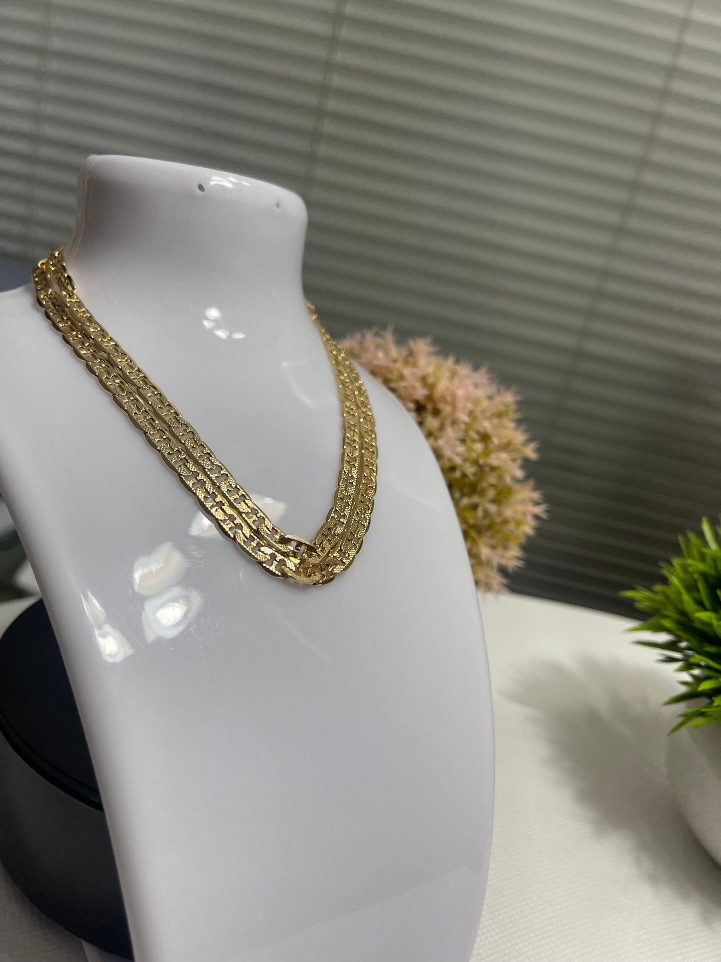 14K Gold  filled over 925 Sterling Silver chain ,Everyday Chain, Gift, Sale.Gold filled Chain, Gold Chain