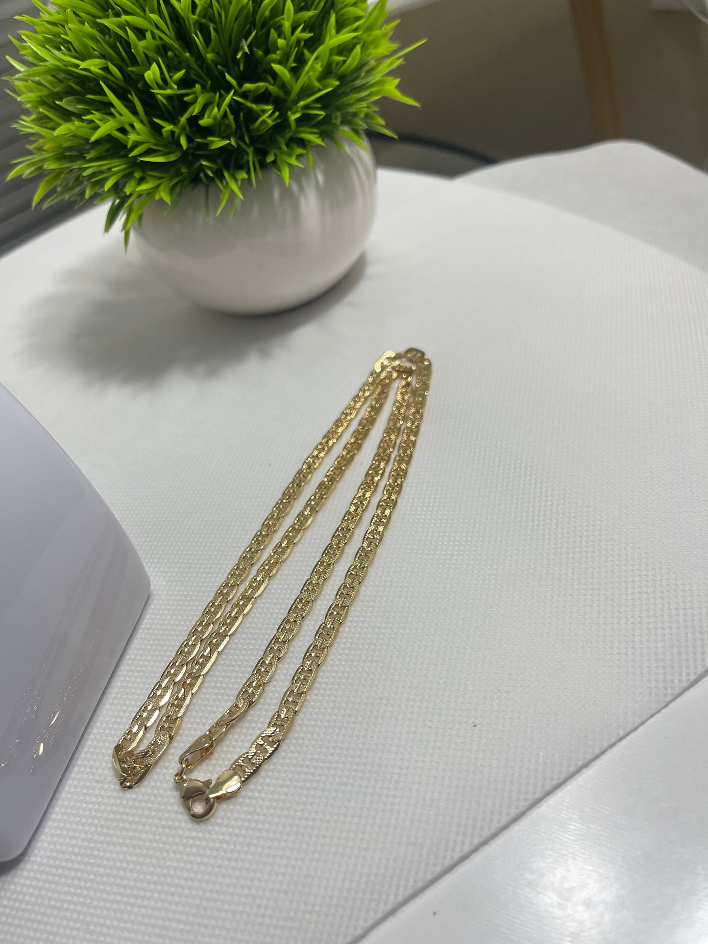 14K Gold  filled over 925 Sterling Silver chain ,Everyday Chain, Gift, Sale.Gold filled Chain, Gold Chain