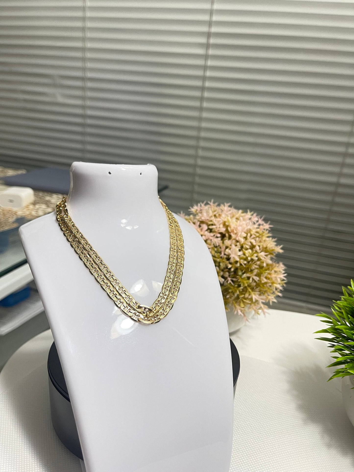 14K Gold  filled over 925 Sterling Silver chain ,Everyday Chain, Gift, Sale.Gold filled Chain, Gold Chain