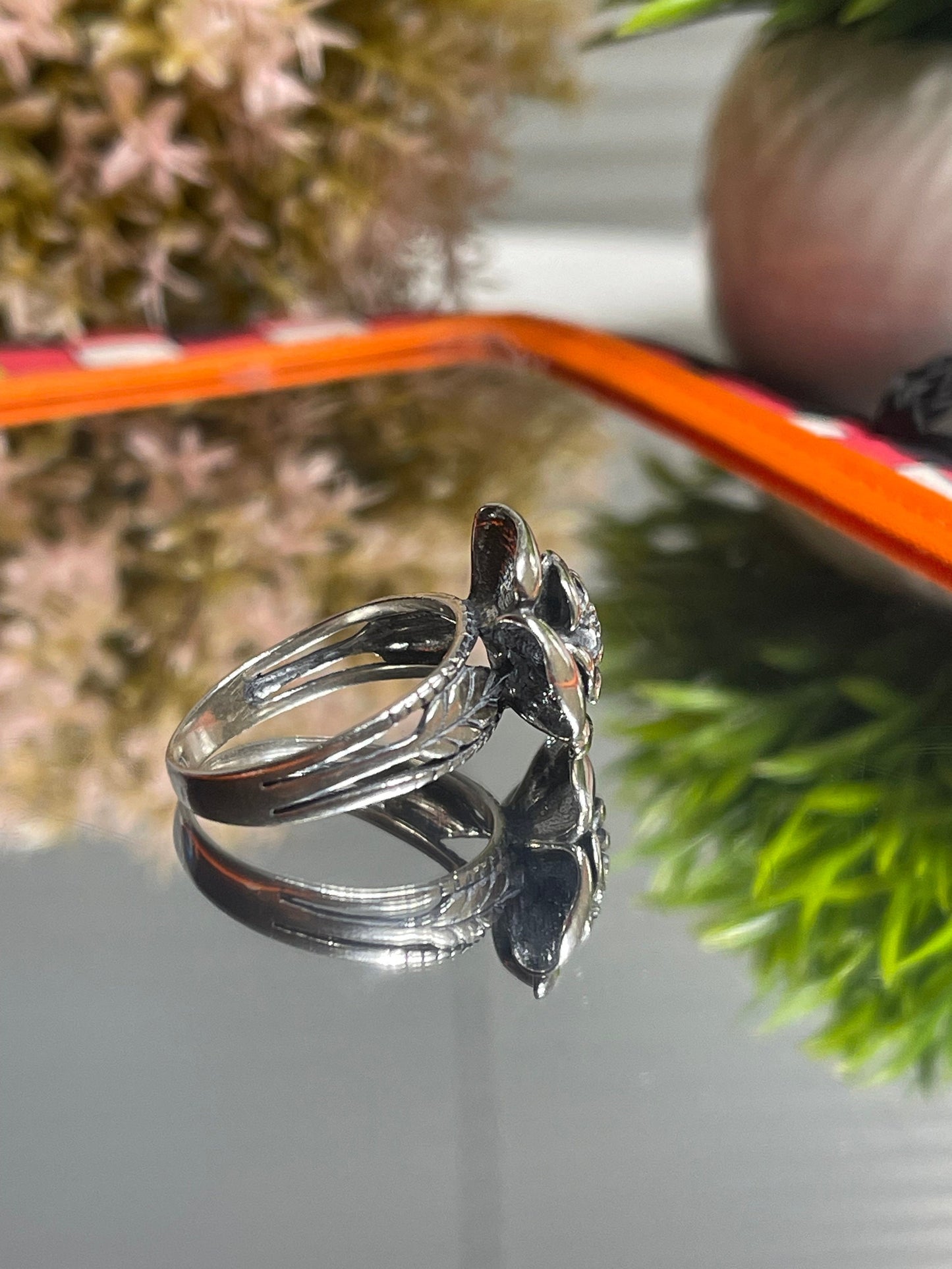 Sterling Silver Flower Ring - A Timeless Emblem of Elegance and Nature’s Delicate Charm