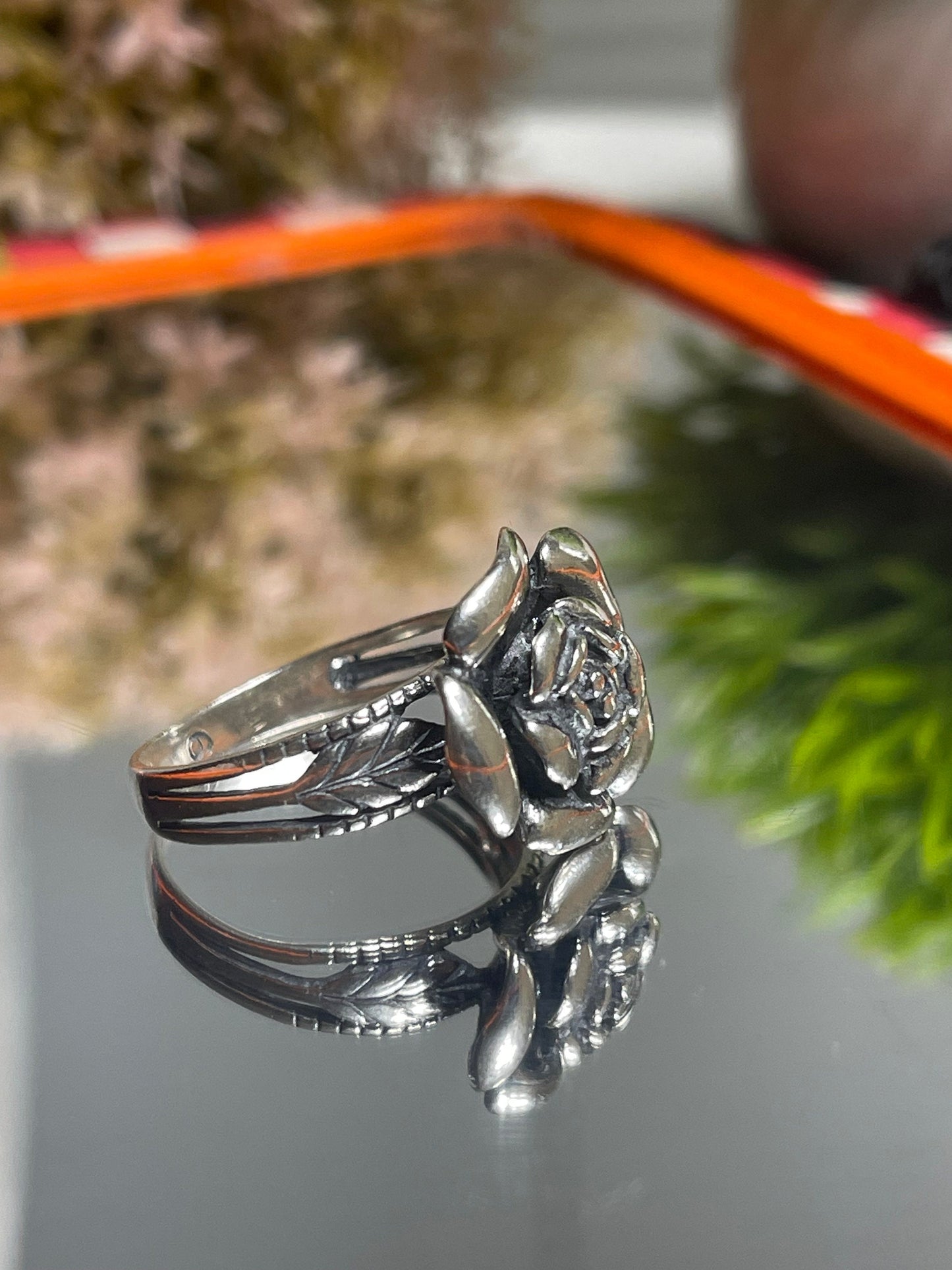 Sterling Silver Flower Ring - A Timeless Emblem of Elegance and Nature’s Delicate Charm