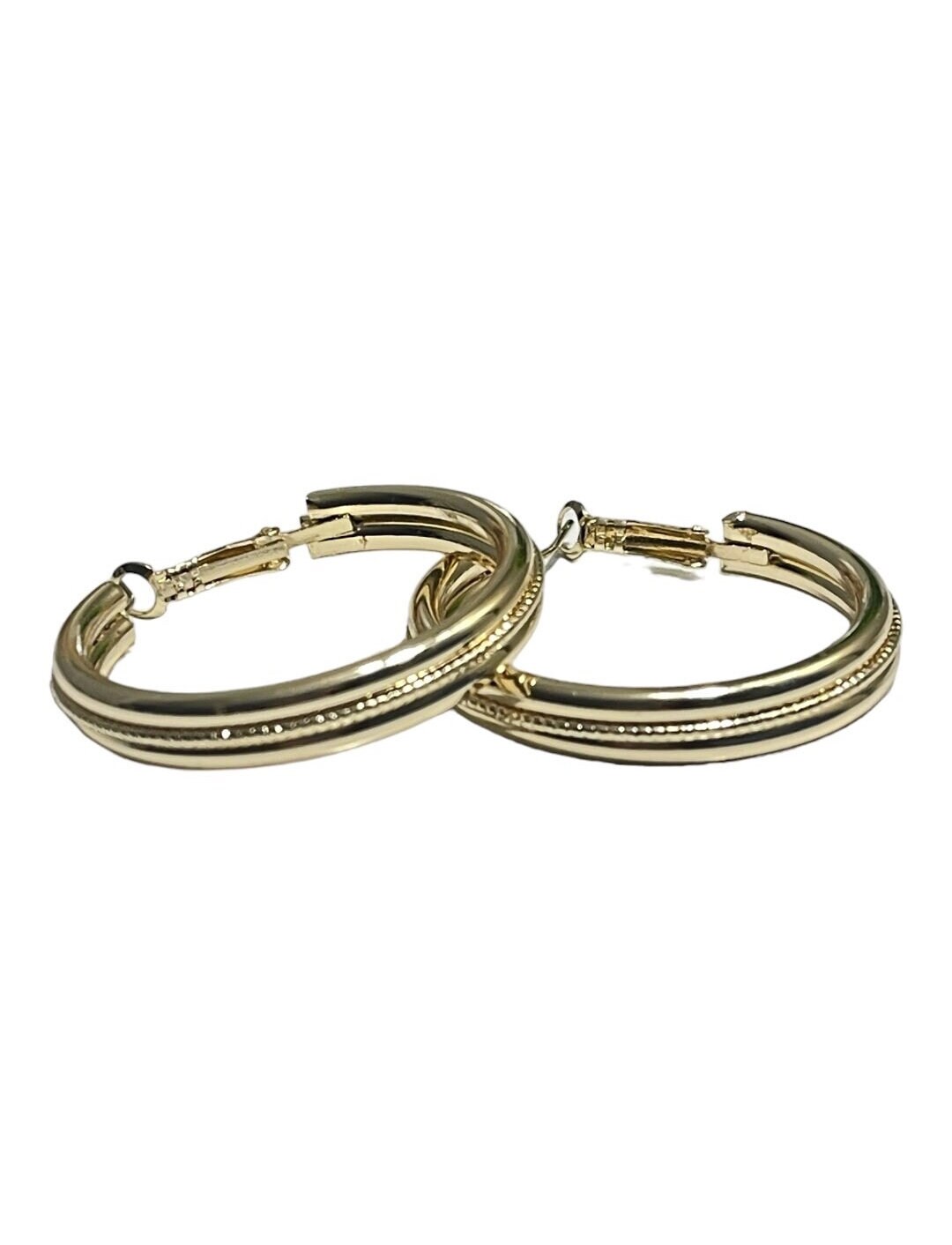 Elegant Hoop Earrings-14 k  GOLD filled earnings