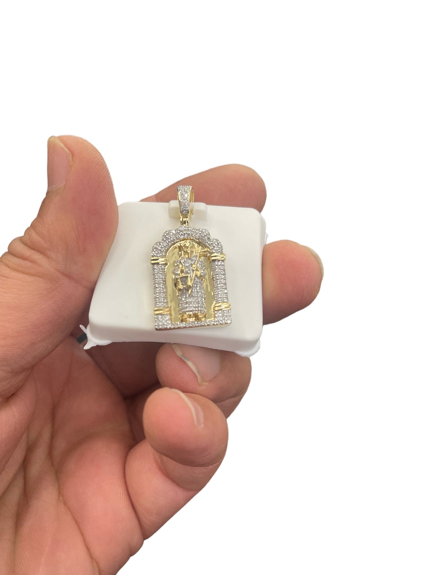 St.Mura Natural gold and Diamond Pendants